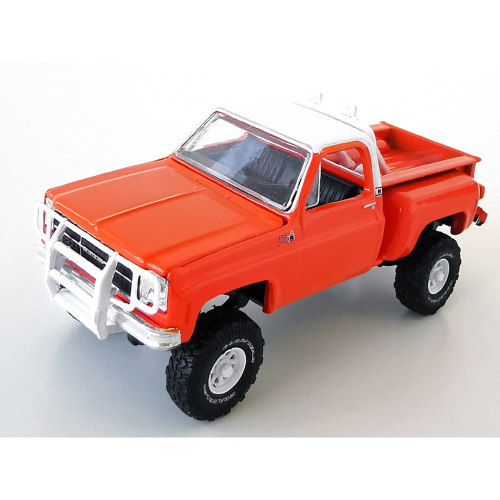 1976 GMC High Sierra 15 4x4 M2 Machines Gloss Orange