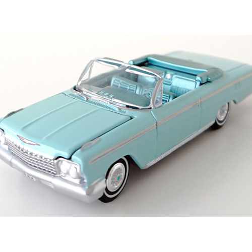 1962 Chevrolet Impala Convertible Auto World Twilight Turquoise