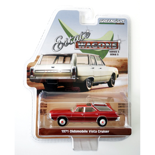 1971 Oldsmobile Vista Cruiser Greenlight Mörkröd