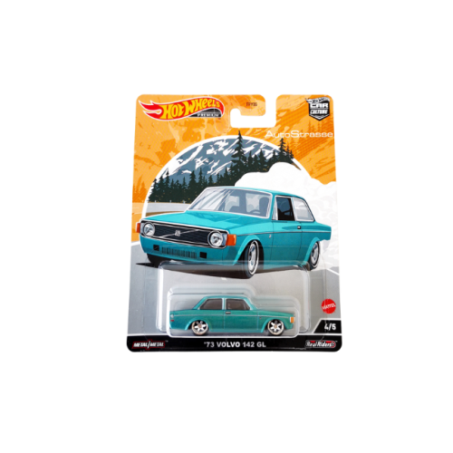 1973 Volvo 142 GL Azurblå Poly Hot wheels