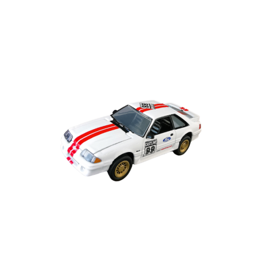 1988 Ford Mustang GT Gloss White M2 Machines
