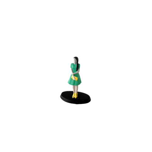 Woman In Dress Aquagrön Greenlight