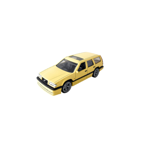1995 Volvo 850 Estate T-Gul Gloss Ljusgul Hot wheels