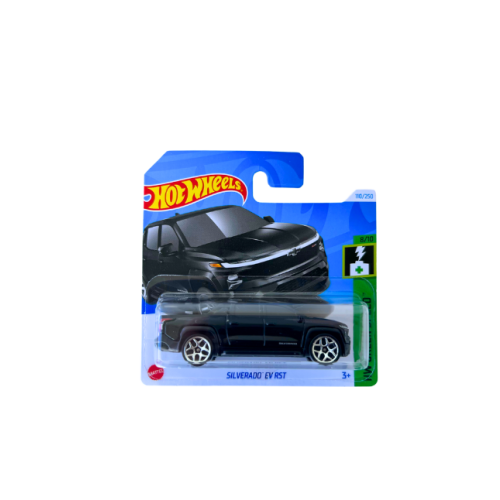 2021 Chevrolet Silverado EV RST Svart 110250 Hot Wheels